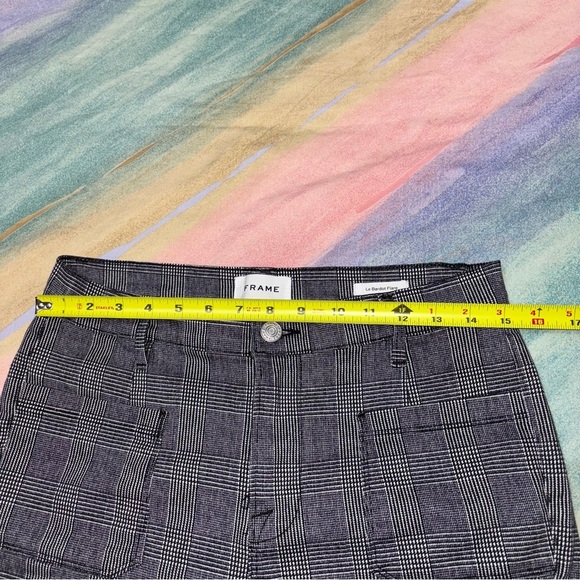 FRAME le bardot flare pant in noir multi women’s size 29 - Picture 11 of 11